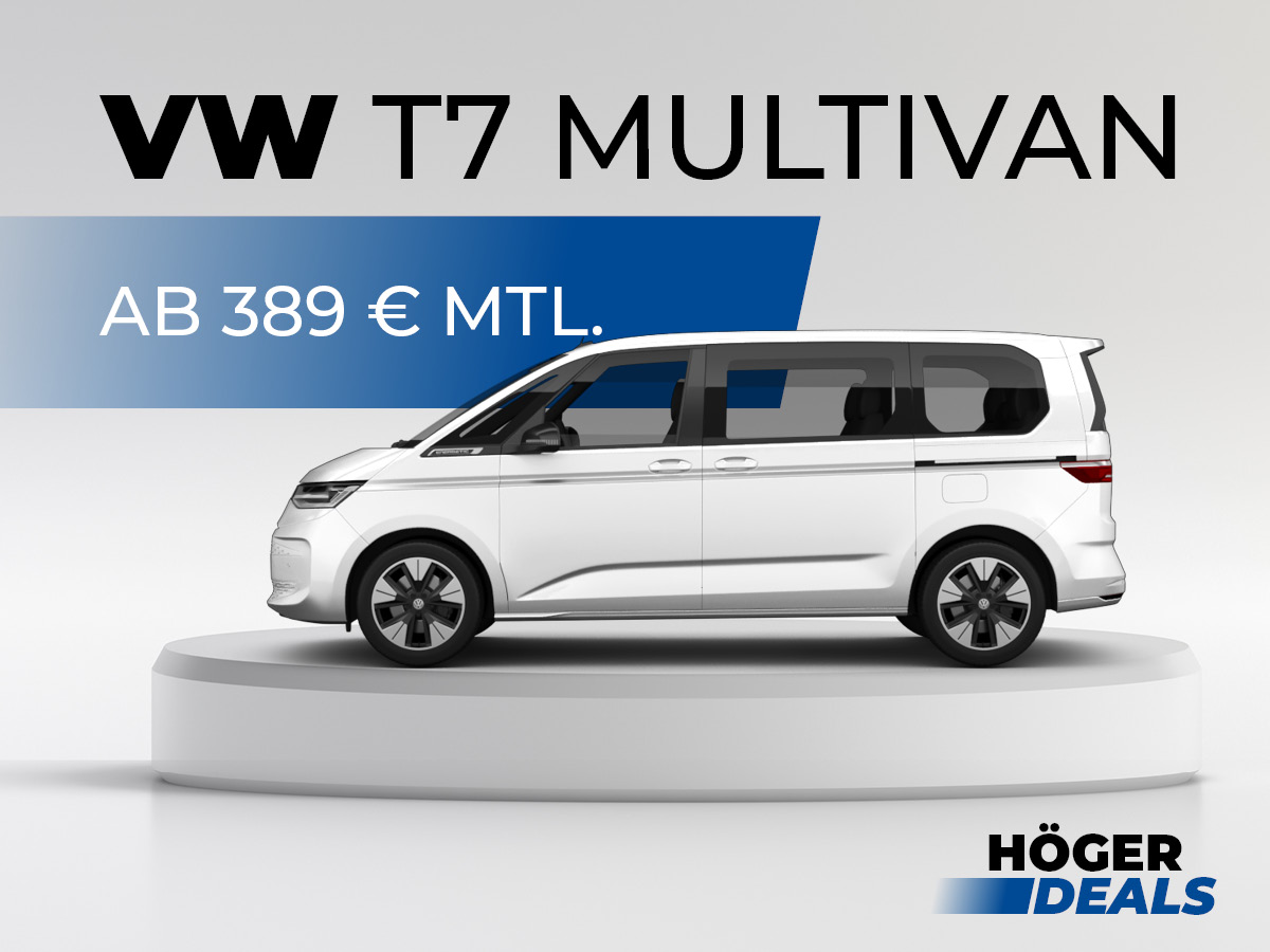 VW T7 Multivan ab 389€ mtl. finanzieren